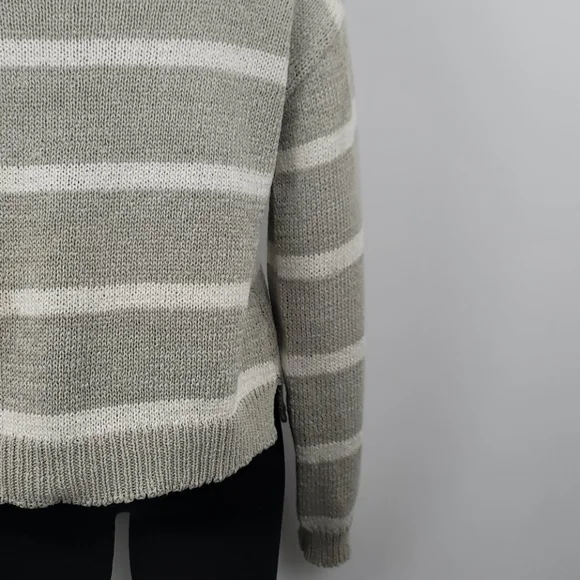 BB DAKOTA Striped knit Cotton Sweater - Picture 11 of 15